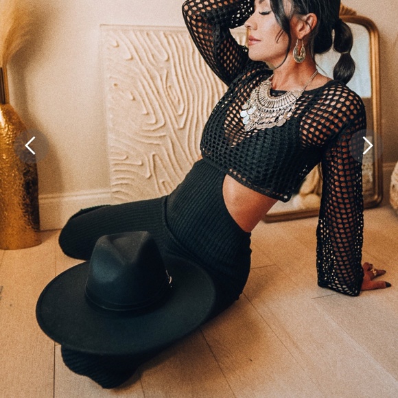 VICI No Promises Ribbed Knit Cut Out Jumpsuit - Picture 4 of 4